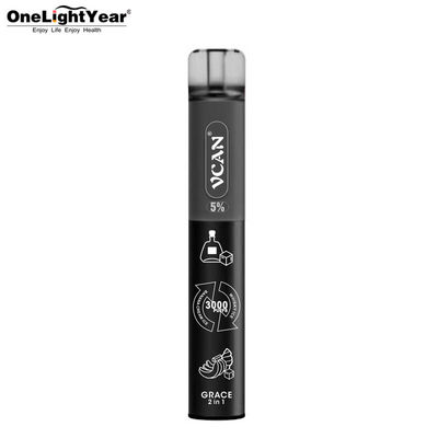 Vcan Grace 3000 Puffs Disposable Vape Pods Smoking 2 In 1 E Cigarettes