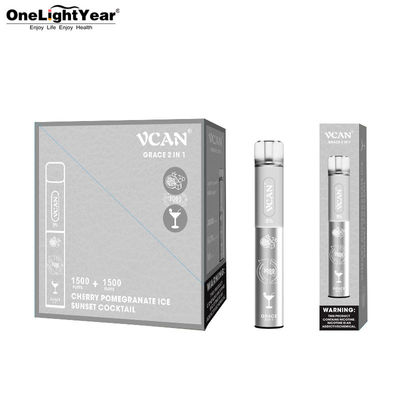 3000 Puffs Disposable Vape Stick Smoking Vaporizer Pen RGB Light