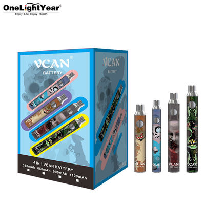 VCAN CBD Battery 4 in 1 Disposable Vape Device Electronic Cigarette Adjustable Voltage